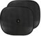 +PWR Car Parts 2 Cortinillas Laterales Triple Capa Negras Microperforadas Plegables 44 x 36 cm. Protege el Interior del Coche de los Rayos del Sol. 100% poliéster