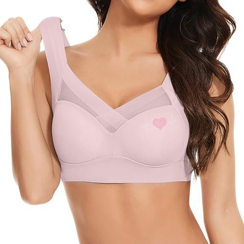 Soutien Gorge Dim Generous avec Armature Allaitement Coton sans Tire Lait Coussinet Brassiere Femme