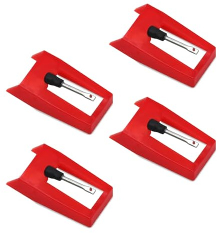 ECVGHD Ersatznadel-Set für Schallplattenspieler, Phonograph, Schallplattenspieler, 4 Stück/6 Stück