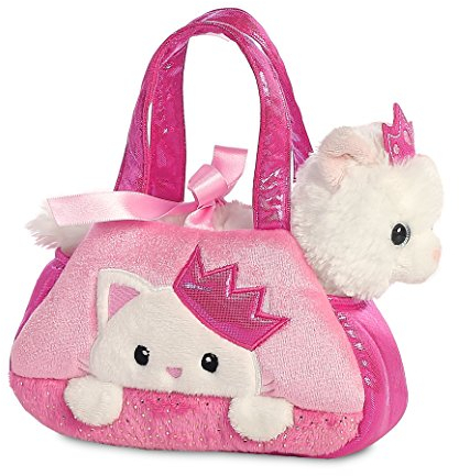 Aurora World 32791 Fancy Pal Peek-a-Boo Prinzessin Kitty, Plüsch