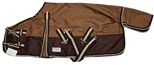 1200 D Outdoordecke Regendecke Braun ohne Füllung Minishetty Minipony Mini Shetty 65 70 75 80 85 90 95 100 Tysons (90)