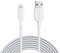 Anker cavo lightning, PowerLine II cavo di ricarica iPhone, certificato MFi per iPhone 13/12/11/Pro/XS/XS Max/XR/X/8/8 Plus/7/7 Plus/6s/6/6 Plus (bianco, 3 m)