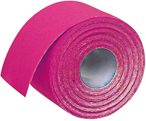 DITTMANN Kinesiologie Tape 6er Vorteilspack -je 5m x 5cm - pink, 6 Rollen