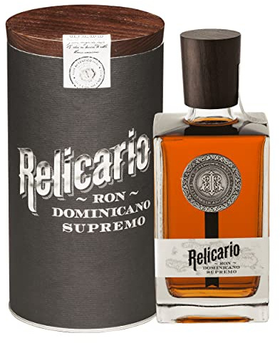 Relicario I Supremo I Ron Dominicano I 10 bis 15 Jahre gereifter Rum I Rum aus der Dominikanischen Republik I 40% Vol. I 700 ml