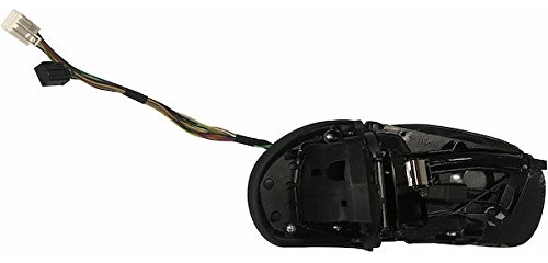 MAX mmb201-l Retrovisor eléctrico sin Cazoletas, Espejo Asférico cromado térmico