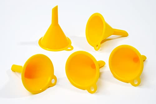 Betzold Plastiktrichter 5er-Set - Labor Labormittel Experimente Chemie-Unterricht Schule Kinder Schüler Unterrichtsmaterial Laborausstattung Schulausstattung Ausstattung Chemielabor