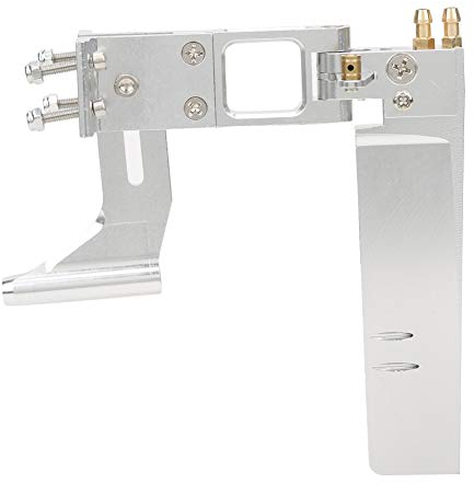 Cosiki Carnaval Commerçant Ensemble de gouvernail de Bateau RC, Arbre Flexible Stable de Conception intégrée, Bricolage Simple pour garçons pour modèle de Bateau Catamaran de Bateau de Chat