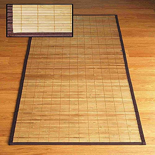 ACAN Tradineur Alfombra Pasillera De Bambú De 67 X 250 Cm, Color Marrón Claro, Ideal Para Hogar O Trabajo, Moqueta De Bambú Para Cocina, Pasillo, Dormitorio, Interior O Exterior