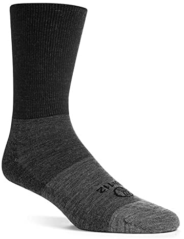 Wundersocks Merino Lifestyle Socken, ohne Gummibund, Alltag, Freizeit, Damen & Herren, gegen Schweißfüße, Sportsocken, Made in Italy (38-41, Grau)