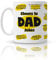 Pink Positive Funny Dad Jokes Mug for Dad | Funny Gift for Daddy on Fathers Day | Dad Gifts for Fathers Day | Dad Mug