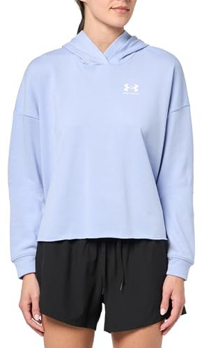 Under Armour UA Rival Terry Oversize-Hoodie für Damen, Celeste,XS
