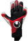 uhlsport Powerline Supergrip+ Fußball Torwarthandschuhe für Kinder und Herren, Torwart-Handschuhe, Fussball-Handschuhe mit Neuer Haftschaumformel und High-Grip-Elemente