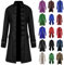 DHYUEN Halloween Herren Smoking Retro Party Oberbekleidung Party Unterteile Jacke Erfrischendes Oberteile Hof Stickerei Mantel Oberteile Piraten Unterteile Für Männe Frack Jacke（1-Black，XXL）