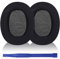 Aiivioll Replacement Ear Pads for Sony WH-XB910N XB910N Headphones, Ice Silk Fabric Gel Material Replacement Ear Pads, 1 Pair (Black)