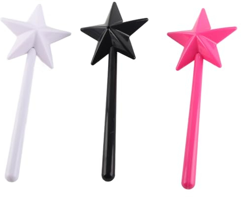 3 Piezas de Salero y Pimentero, Varita Mágica de Sal, Condimento, Especias, Estrellas, Dispensador de Sal con Agujeros, Salero y Pimentero, Varitas Mágicas de Sal