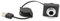 VBESTLIFE Fotocamera per PC, Bilanciamento Automatico del Bianco, Webcam USB 2.0 Ad Alta Risoluzione 480P per Chat Video per Conferenze Web