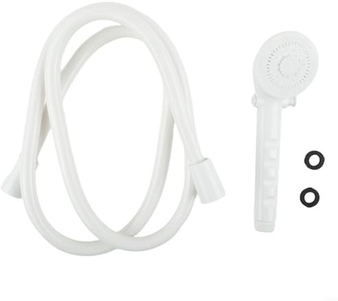 Pomme de douche en ABS portable pour l'extérieur - Accessoires pour camping-car - Pommeau de douche et tuyau synthétique flexible