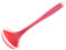 Amosfun Cucchiaio Antiaderente Pentole Mestolo Colorato Cucchiai Da Cucina Cucchiai Colorati Mestolo Per Utensili Cucchiaio Da Minestra Anti-aderente Mestolo Antiaderente Rosso