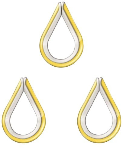 Arbre Magique® Rafraîchisseur d'air parfumé a Clip Vanille. Super arôme de Longue durée pour la Voiture, la Maison, Le Bureau, etc, VANILLA (Lot de 3)