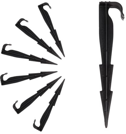 Pullmer Schlauchanker,Tropfschlauch Erdanker,Gartenschlauch Anker Boden, Befestigungsanker für Perlschlauch (100 Stück)