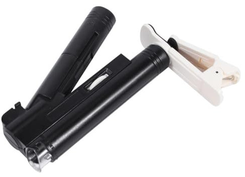 Ohulelks 100-Faches Mikroskop mit Universalclip, Tragbare Mini-Lupe für Smartphones, Kinder, Erwachsene, Trichoden, Kleine Objekte