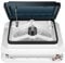 Tagtuell Skylight Roof Vent Fan, RV Fan Skylight With 4 LED Lights, Universal RV Camper Van Motorhome Caravan Skylight for RVs and Recreational Vehicles, Low Noise