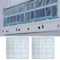 Lot de 2 filtres pour climatiseur, filtre à air conditionné - Écran anti-poussière à suspendre - 29,5 x 28,5 cm