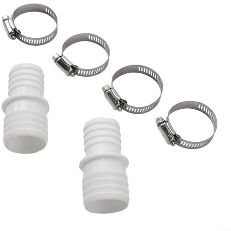 Kit de connecteur de piscine robuste conçu pour s'adapter aux tuyaux de 32 mm et 38 mm avec système de serrage fiable (A)