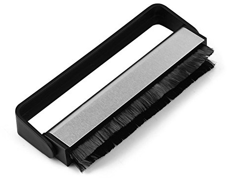 VBESTLIFE Antistatischer Carbonfaser-Reiniger,Record Cleaning Brush Staubentferner für Record/Schallplatte