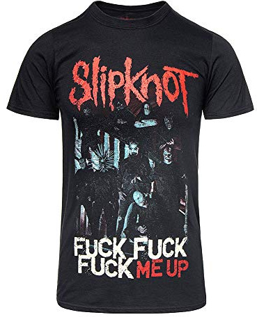Slipknot 'Fuck Me Up' (Black) T-Shirt (x-Large)