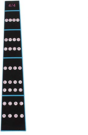 Violine Griffbrett, 4/4 Violine Griffbrett Aufkleber Label Finger Chart Violine Finger Guide für Anfänger üben Violin Fingerboard Stickers