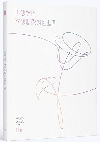 Bighit Ent. BTS – Love Yourself [Her] [V Ver.] + Fotobuch + Fotokarte + gefaltetes Poster