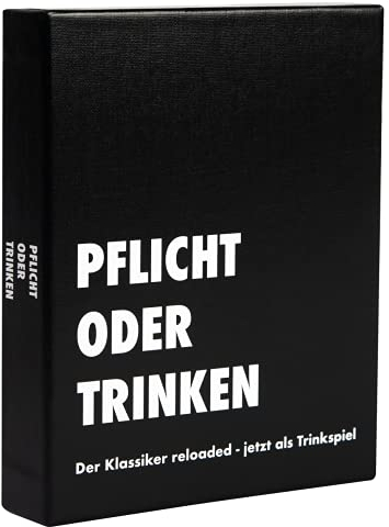 Pflicht oder Trinken® - der Klassiker Reloaded - jetzt als Trinkspiel | Partyspiel - Kartenspiel - Spieleabend - Saufspiel - Trinkspiel - Perfekt zum Junggesellenabschied - Wahrheit oder Pflicht