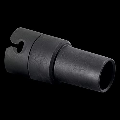 FLEX Vakuumadapter SAD-C 32 AS 445.142 - Schwarz, PVC, Hardware-Schlauch, Adapter, Geeignet für Saugschläuche mit Flex-Clip-System, Antistatisches Design, 1 Stück