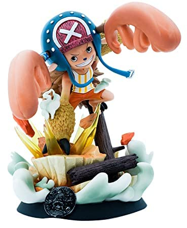 Eamily One Piece Tony Tony Chopper Figure, 22 cm/8.7 inch Enhanced Wrestling Form Tony Chopper Anime Collection Figure Doll Toys
