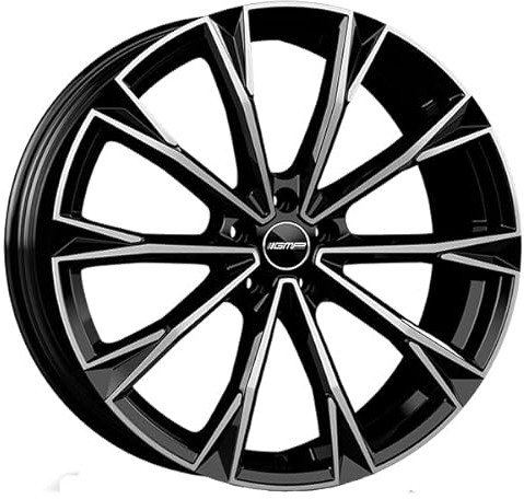 Felgen GMP Total 10 x 22 5 x 112 und 50 Black Diamond