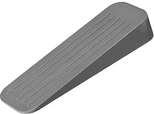 Rubber Door Stopper Heavy Duty Door Wedge Door Stopper, Non Slip Door Stop Jammer Ideal for Homes, Offices Carpet, Wood, Cement and Laminate Floor 12cm x 3.6cm x 2cm