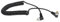 ayex Blitzkabel Male to Male PC-Sync-Kabel mit Schraubverschluss Spiralkabel ausziehbar bis 90cm Verbindungskabel Kamera Blitz