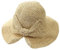 WEIGEER Chapeau de Paille pour Femme Chapeau de Soleil de Plage Pliable à Large Bord Chapeau d'été pour Femme Chapeau de Paille pour Femme Chapeau Sun Helmet