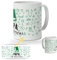 DEREGALOOS Taza de cerámica divertida para Padres. Taza de café Regalo día del Padre. Regalo Original con frase para hombre. Tazas divertidas con frase. (Papá en prácticas)