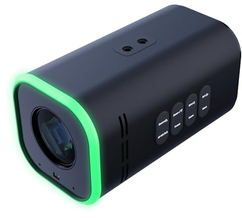 BirdDog Maki Ultra 8.4MP 4K UltraHD NDI|HX3 20x Box Camera - Black