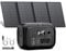 Generador de energía solar de 300 W pico/70400 mAh, 260 Wh estación de energía portátil con paneles de 40 W incluidos, generador solar con toma de CA de 110 V para uso doméstico, camping, exterior,