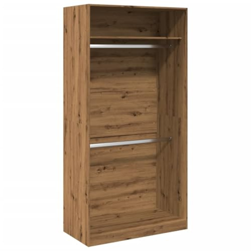 vidaXL Garde-Robe chêne Artisanal 100x50x200 cm Bois d'ingénierie