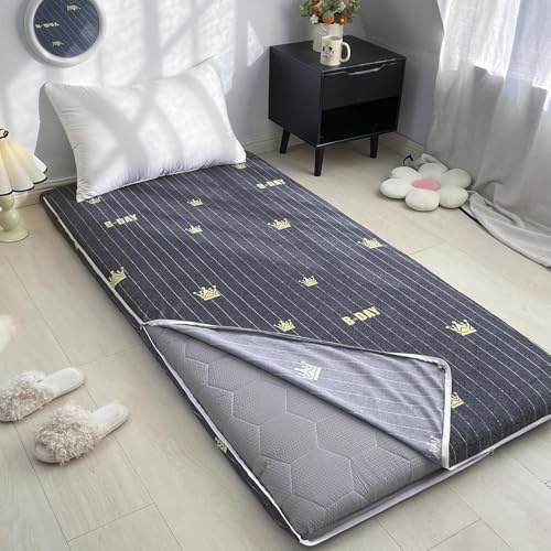LDLCYCN G,70x200cm, Futon Matratzenbezug Queen/King Größe Reißverschluss Full Wrap Bedruckte Japanische Boden Matratze Futon Abdeckung Staubdichte Abdeckung Für Schlafzimmer RV Matratze