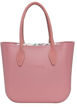 O bag - Shopper Tasche Thermoplastische Verbindung, rosa rouge (31 X 39 X 14 cm)