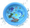 Planschbecken für Kinder, Kinderpool Babypool Kinder Aufstellpool Aufblasbarem Rund Baby aufblasbares Schwimmbecken Schwimmbad mit Sicherheitsboden für Kinders Indoor Outdoor Garten (Blau, 65x12cm)