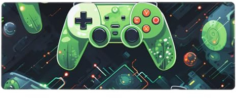 fdgbnm Gamepad Circuit Version Mauspad, 30 x 80 cm, XXL-Mauspad, erweitert, 80 x 30 cm, Gaming-Schreibtischunterlage