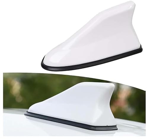 NESGBIB Antenne Aileron de Requin, pour Dacia Sandero 3/Stepway 3/Dacia Jogger 2021-2025 2026 Aileron de Requin Antenne Radio Voiture FM/AM Base Étanche, Accessoire Voiture,B