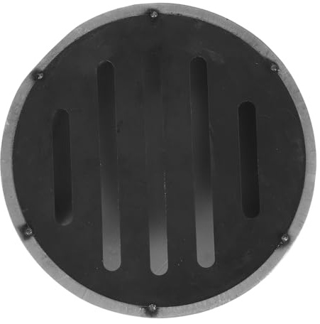 Wood Stove Ash Box round Metal Grate Ash Pan Tray | Fire Tray, Silver Finish, Precision Grate Structure, Easy Ash Removal for Fireplace and Fire Pit