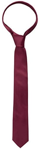 ETERNA male Krawatte unifarben One Size_H, weinrot